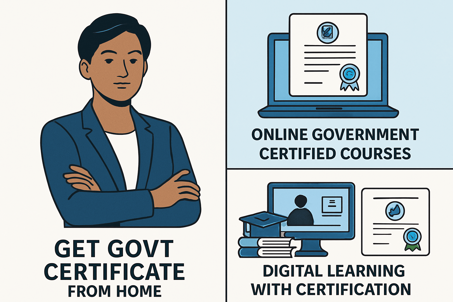 Get Govt Certificate from Home